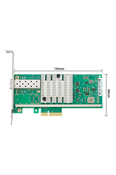 Choice PCIe x4 Single Port 10G SFP+ Network Card Intel X520-DA1 82599EN 10GbE NBBASE-T NIC Fiber Adapter...