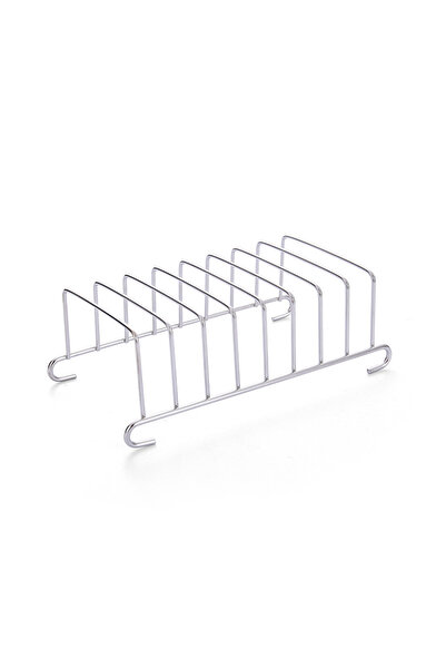 Choice أسياخ شواء مقلاة هوائية فضية قطعة واحدة من الفولاذ المقاوم للصدأ ملحقا...