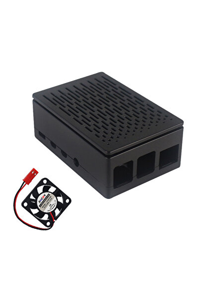 Choice Case with Fan Raspberry Pi 4 Model B ABS Case Optional Cooling Fan Shell Box Fit for GPIO 3.5 Inch T