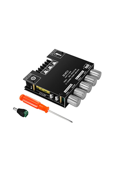 Choice ZK-MT21 EGOLDEN وحدة مكبر صوت رقمي بتقنية البلوتوث ZK-MT21 بقدرة 50 وات × 2 + 100 وات 2.1 قناة نغمة عالية/منخفضة