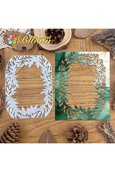 Choice قوالب قطع معدنية لإطارات الغابات الجميلة على شكل أوراق وأغصان وخلفيات،...