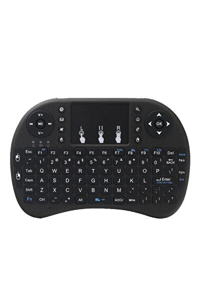 Choice Classic Black MRSVI I8 2.4G Mini Wireless Keyboard 2.4GHz Air Mouse Remote Touchpad For Android TV B