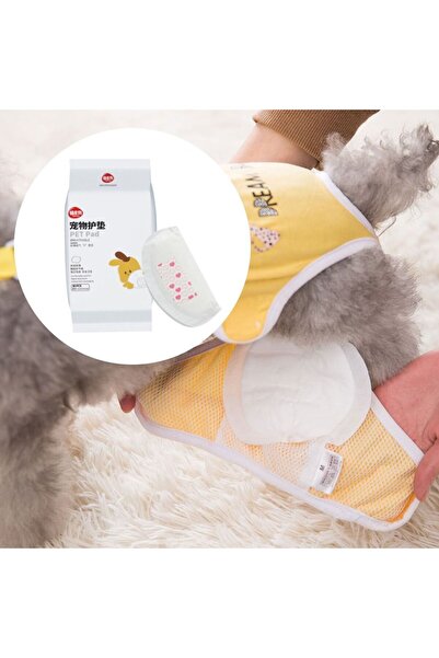 Choice 30pcs Disposable Pet Wear Diaper Pads Dog Diaper Breathable Urine Pad ...