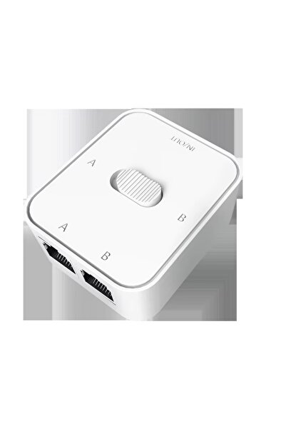 Choice white Network Switche Cable Switch Supports Gigabit Transmission Rates Physical Isolation To Prevent