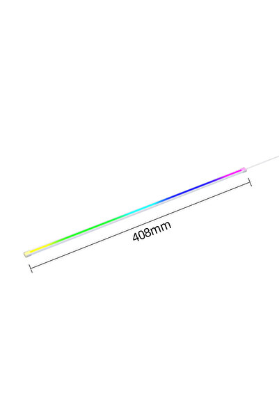 Choice 1Pcs Teucer 40cm Flexible 5V 3PIN ARGB LED Light Bar 3M Adhesive backing Colorful Atmosphere DIY Lam