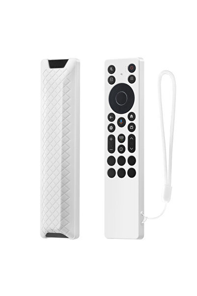 APWIKOGER White Silicone Cover with Lanyard Anti-Slip Drop-Proof Protective C...