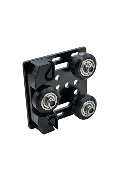 Choice Black Kit V Gantry Plate V-Slot X-axis Slider Aluminum Plate with Timing Belt Buckle 2020 V Profile