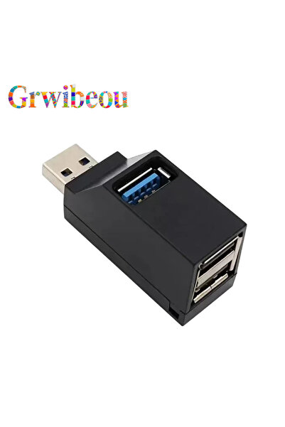 Choice Black USB 3.0 HUB Mini 3Ports USB 3.0 HUB Extender Car Splitter Multi ...