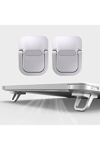 Choice Silver Laptop Stand For Computer Holder Mini Portable Legs For Macbook...