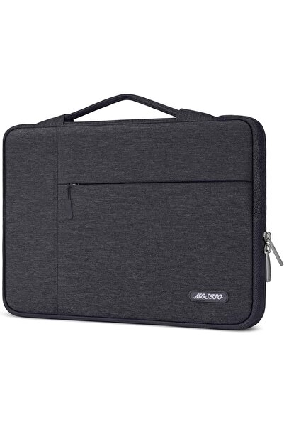 Mosiso Polyester Multifunctional 13-inch Laptop Sleeve Briefcase - Space Gray