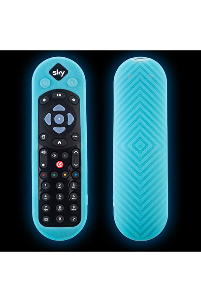 Choice Luminous blue Luminous Silicone Case For Sky Q Box TV Set Top Box URC-...