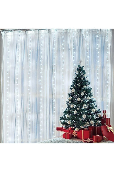 Choice ستائر خرافية بيضاء 3 × 2 متر مع أضواء خرافية تعمل عن بعد، 3/4/6 متر LE...