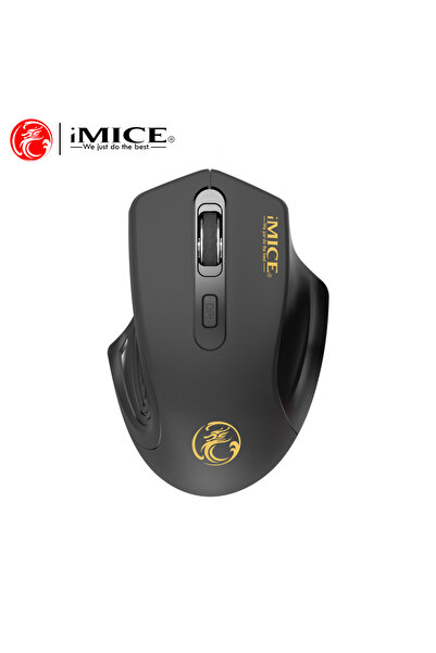 Choice ماوس لاسلكي أسود 2.4 جيجاهرتز، ماوس صامت 2.4 جيجاهرتز، بطارية USB، جهاز استقبال فأرة كمبيوتر بتتبع بصري، جهاز استقبال فأرة Sil