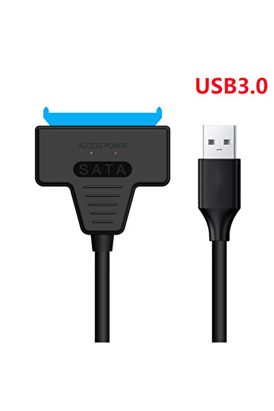 Choice كابل USB 3.0 SATA إلى USB 3.0 / 2.0 بطول 22 سم، بسرعة تصل إلى 6 جيجابت...