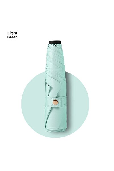 Choice metal-fiber composite 6K Light Green Ultra-light UPF50+ Umbrella Carbo...