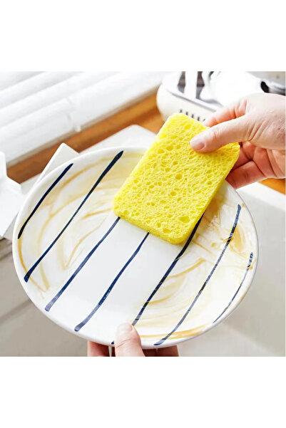 Choice 5 قطع ممحاة إسفنجية من لب الخشب للمطبخ من الميلامين لغسل الأطباق وإزال...