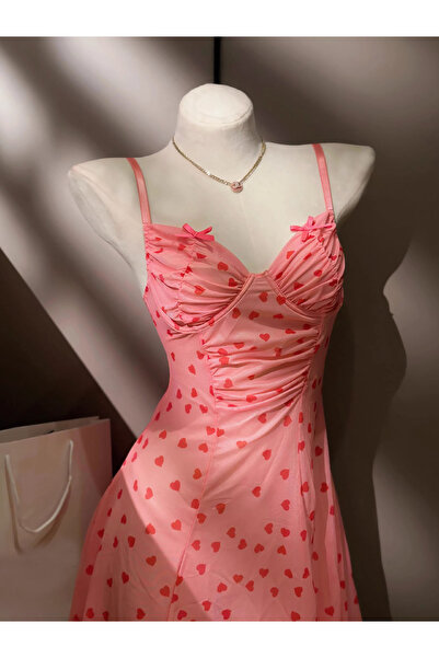 JInsh ملابس نوم نسائية مثيرة بفتحة رقبة على شكل حرف V، ملابس نوم شبكية قابلة للتنفس، بيبي دول، فستان نوم ناعم مع فيونكة