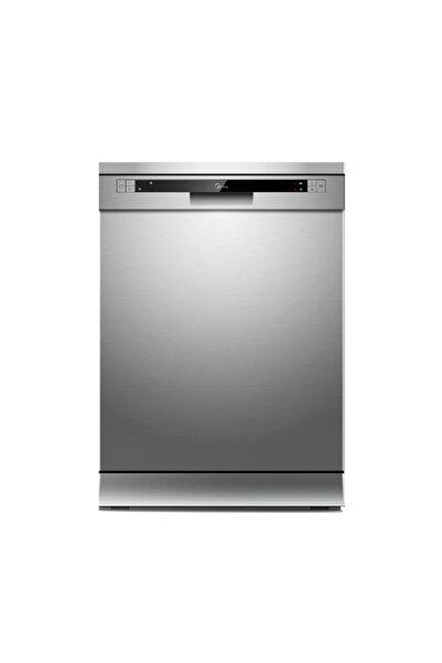 Midea Dishwasher - 6 Programs - 12 Place Settings - Silver - WQP125201CSEG