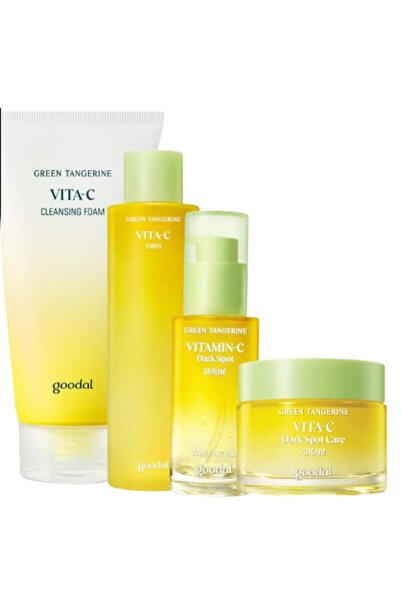 Goodal مجموعة رغوة التنظيف والتونر والمصل والكريم