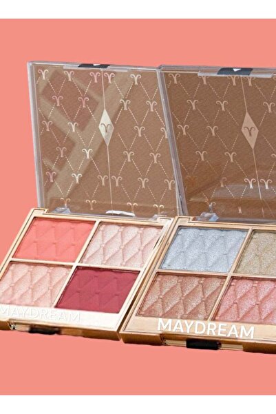 MAYDREAM أحمر الخدود + هايلايتر من ماي دريم - 8 ألوان