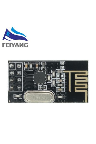 Choice11 وحدة نقل البيانات اللاسلكية NRF24L01 DIP NRF24L01+ 2.4 جيجاهرتز إصدا...