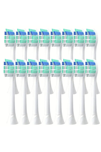 Choice3 16pcs 4-16pcs Replacement Toothbrush Heads Compatible with Philips El...