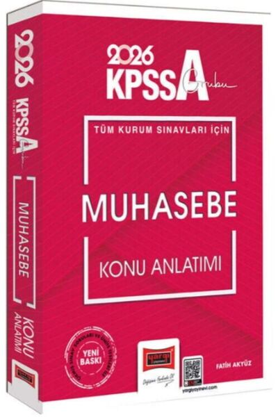 Yargı Yayınları 2026 KPSS A Grubu Tüm Kurum Sınavları İçin Muhasebe Konu Anla...