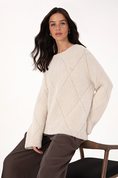 U.S. Polo Assn. Women's Stone Sweater 50309677-Vr049