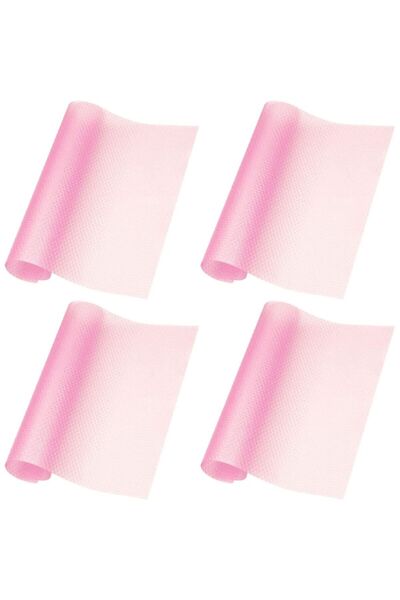 Yash Set 4 covorase frigorifice anti-mucegai, 30x45cm, culoare roz