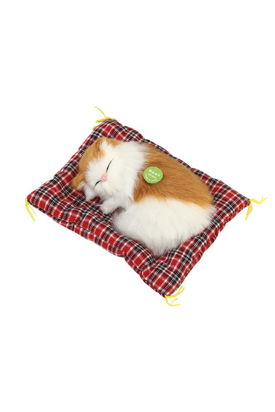 Yash Set perna decorativa cu pisica cu efecte sonore, 13x14x17 cm, multicolor