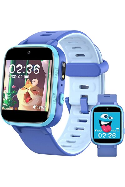 DMG TECH Smart Watch for Kids, 1.4" Fitness Activity Watch, IP68 Waterproof (Blue)