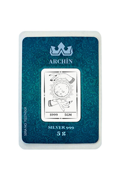 archin Saf Gümüşten Üretilmiş Ay ve El Temalı Sevgililer Günü Hediyesine Özel...