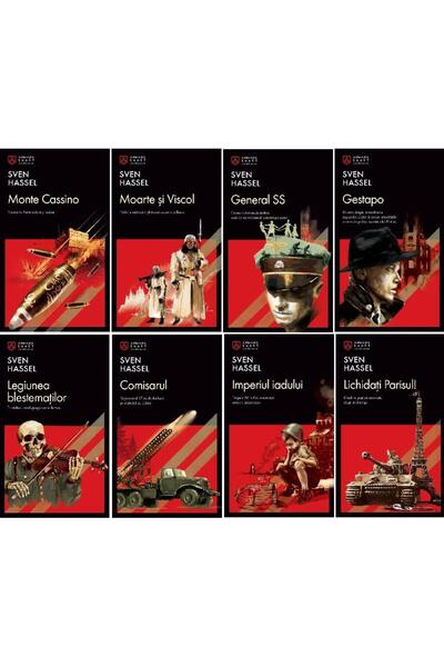 Editura Nemira Pachet SMART Sven Hassel 8 volume, Sven Hassel