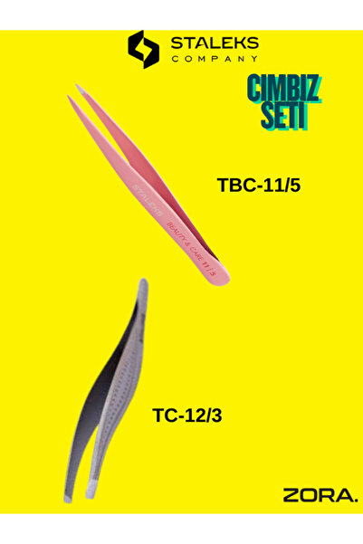 ZORAKOZMETİK STALEKS CIMBIZ SETİ