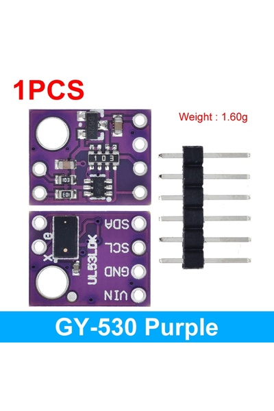Choice12 1 قطعة GY-530 TZT أرجواني 1/5 قطع VL53L0X مستشعر مدى الليزر لوقت الر...
