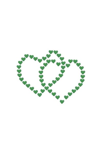 Yash Set 40 stickere decorative cu inimi fosforescente, autoadezive, dimensiu...