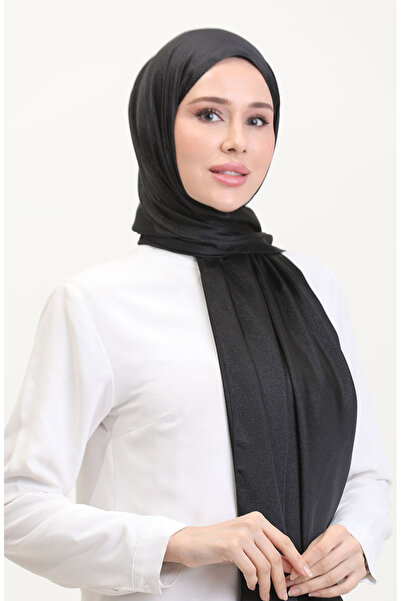 sefamerve Şal de cristal 70255-01 Negru