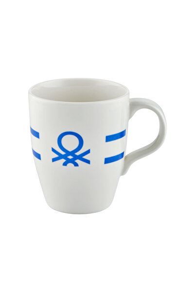 Benetton Home Porcelain Mug-Blue