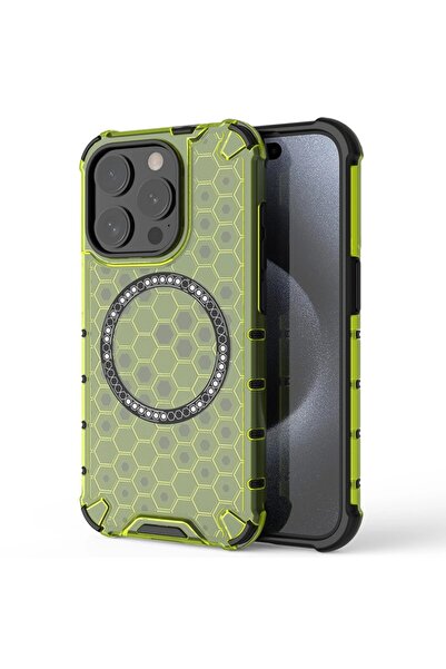 SKYDDAR INNOVATION Калъф за Xiaomi Redmi 15 5G, HoneyComb Shield MagSafe, Уда...