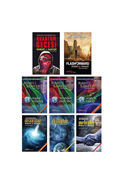 Abis Yayınları Bilim Kurgu Roman Set - Robert J. Sawyer - (8 kitap)