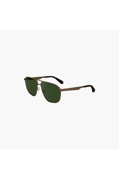 Calvin Klein 59MM Green Rectangle Sunglasses CKJ24202S
