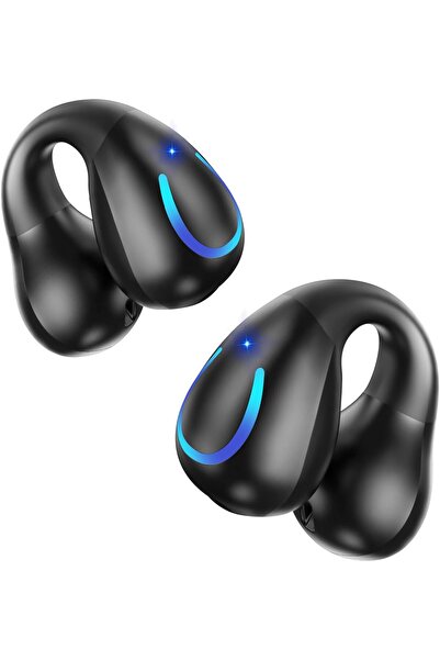 Zen Store سماعات أذن مفتوحة الأذن بتقنية التوصيل العظمي بتقنية البلوتوث 5.3 م...