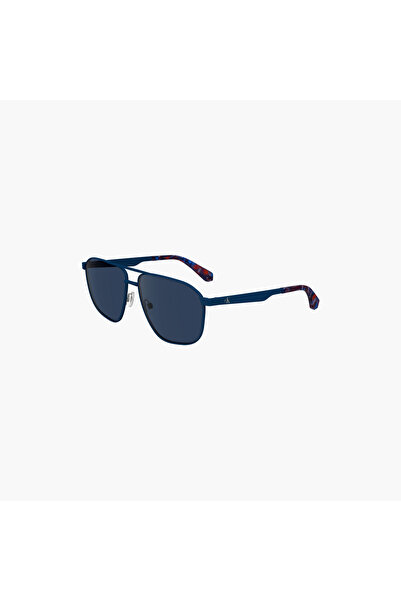 Calvin Klein Jeans 59 MM Blue Navigator Sunglasses | CKJ24202S