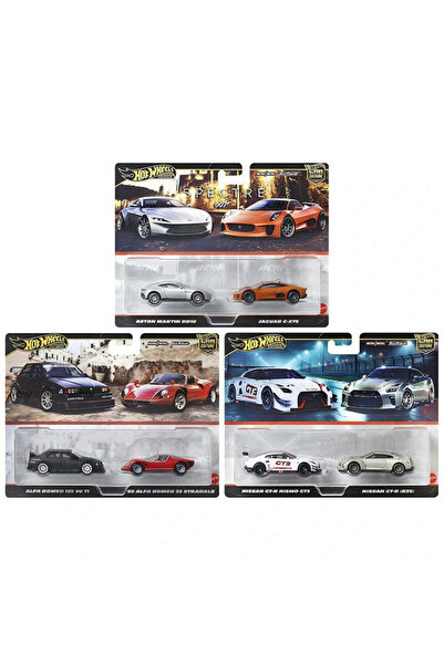 HOT WHEELS 1/64 Premium 2 Pack MIX T