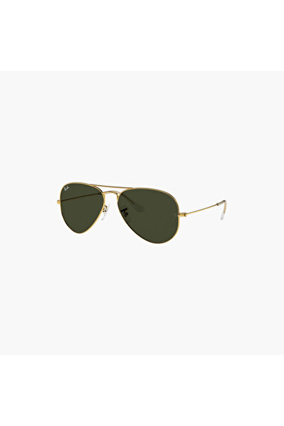 Ray-Ban Men Aviator Green Lens Sunglasses