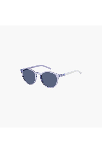 Tommy Hilfiger 47 MM Blue Round Sunglasses | 20714478947KU