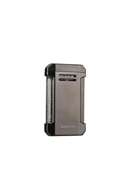 Quantoro -65 Üçlü Perde Alev Gunmetal Çakmak