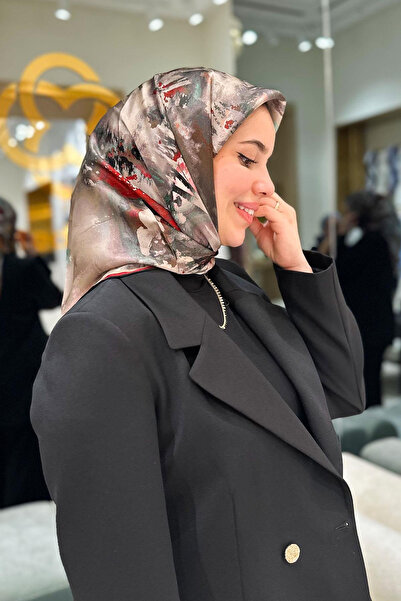 Aker Sura Silk Scarf - Spring - Summer- 8989701