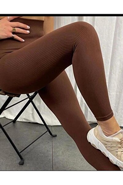 ANATOLIATEKSTILE Colanți Damă High Waist Modelatori Lady Hurrem – Material Ribbed Elastic
