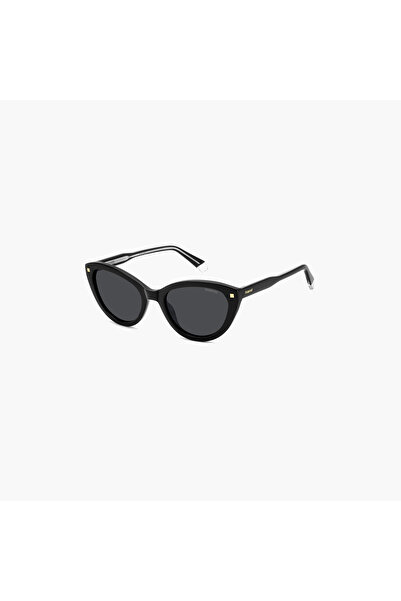 Polaroid Women's Polarized 54 MM Grey Cat Eye Sunglasses